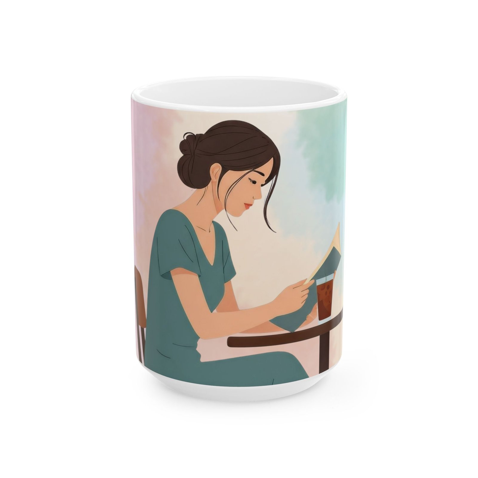 Moments of Solitude – Warm Toned Ceramic Mug (11oz, 15oz) - Image 5