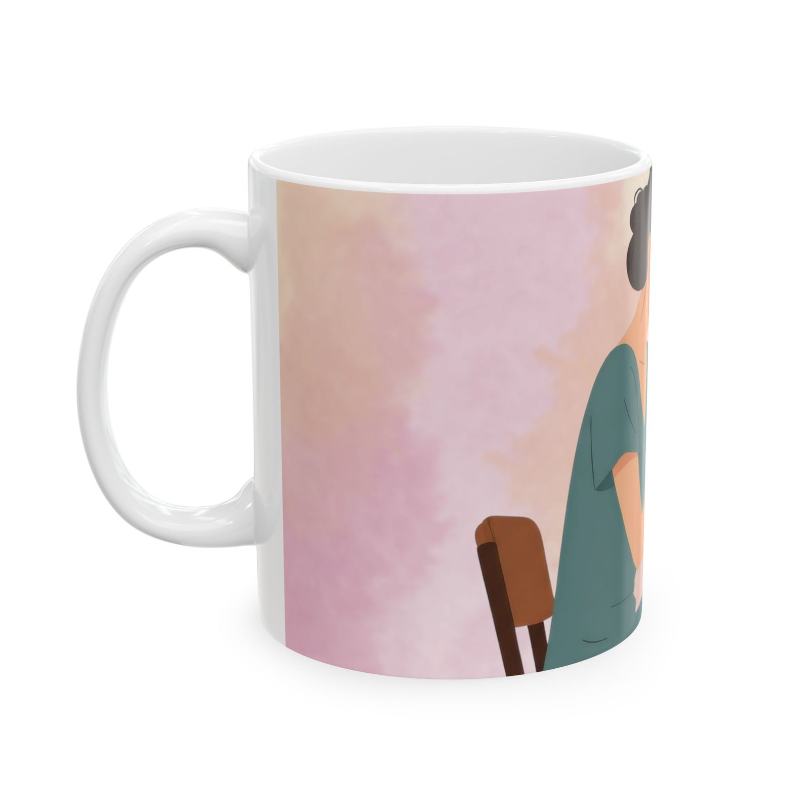 Moments of Solitude – Warm Toned Ceramic Mug (11oz, 15oz) - Image 3