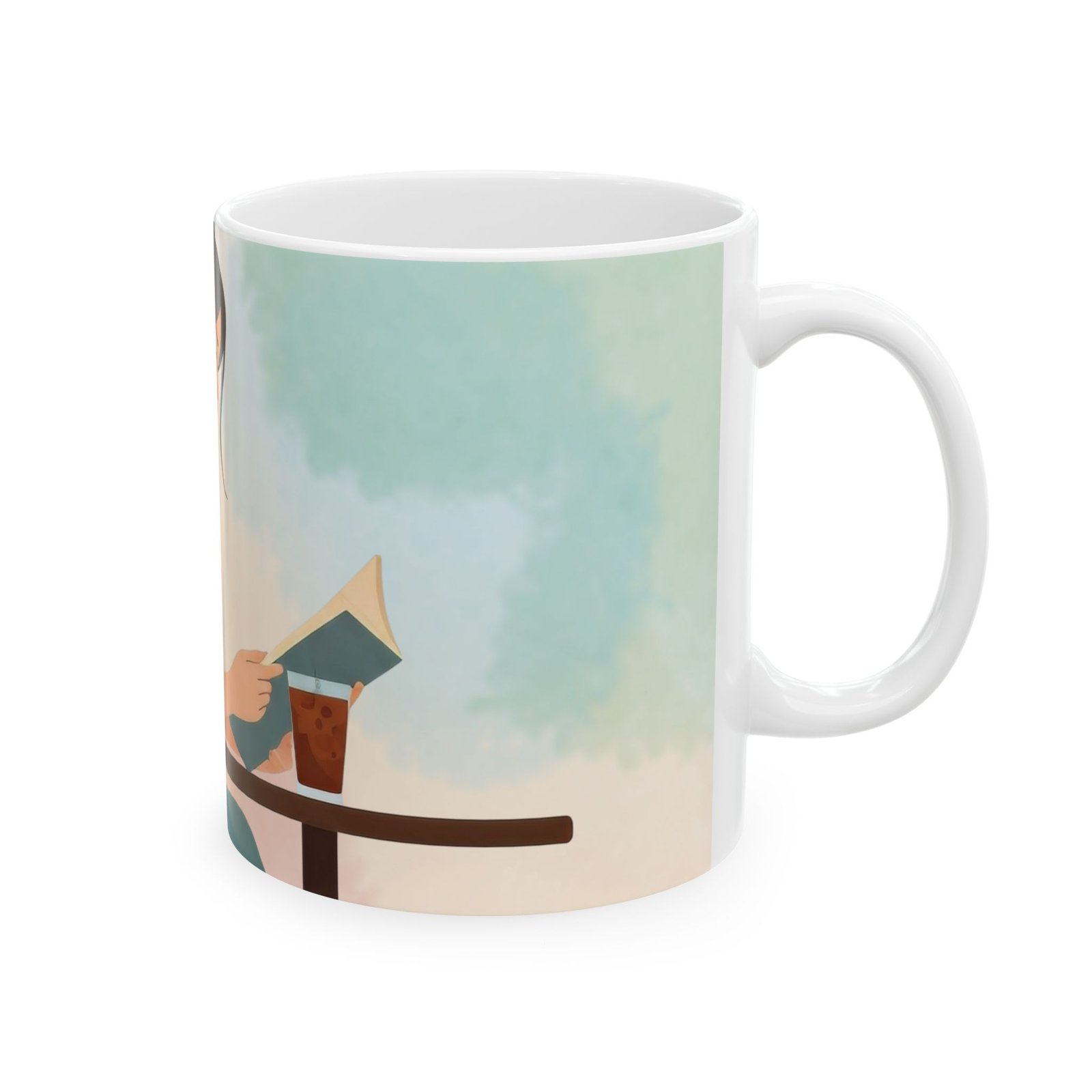Moments of Solitude – Warm Toned Ceramic Mug (11oz, 15oz) - Image 4