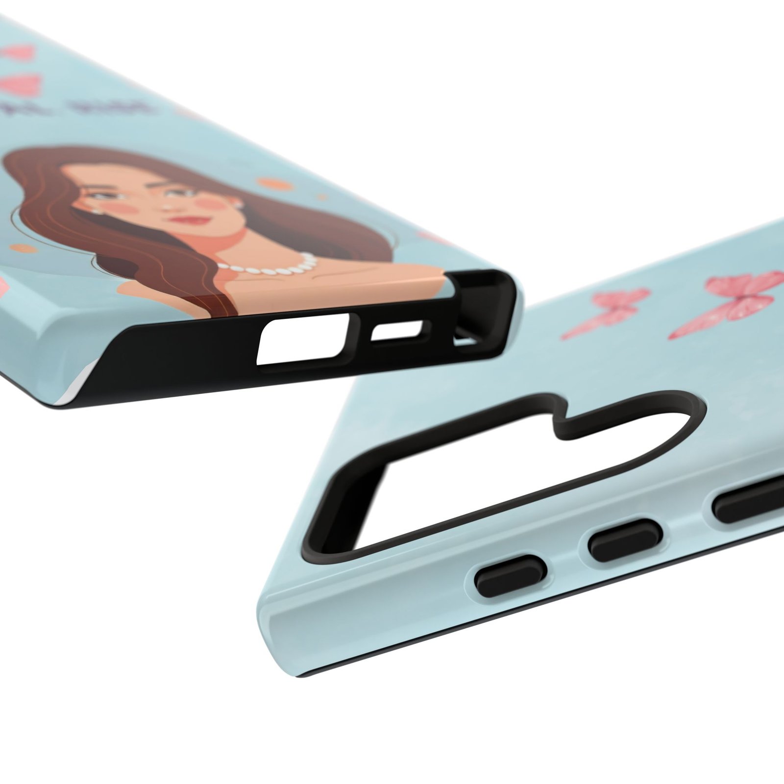 Love. Heal. Rise. – Dual Layer Protective Phone Case (Soft Feminine Aesthetic) - Image 37