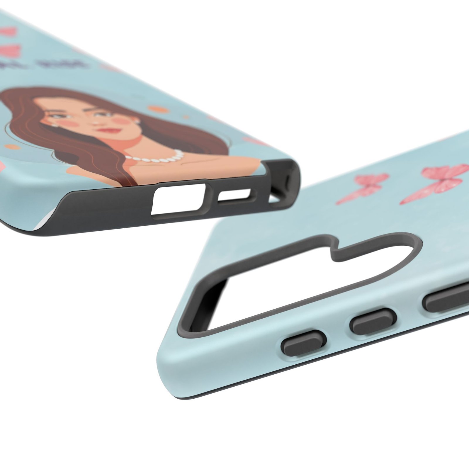 Love. Heal. Rise. – Dual Layer Protective Phone Case (Soft Feminine Aesthetic) - Image 66