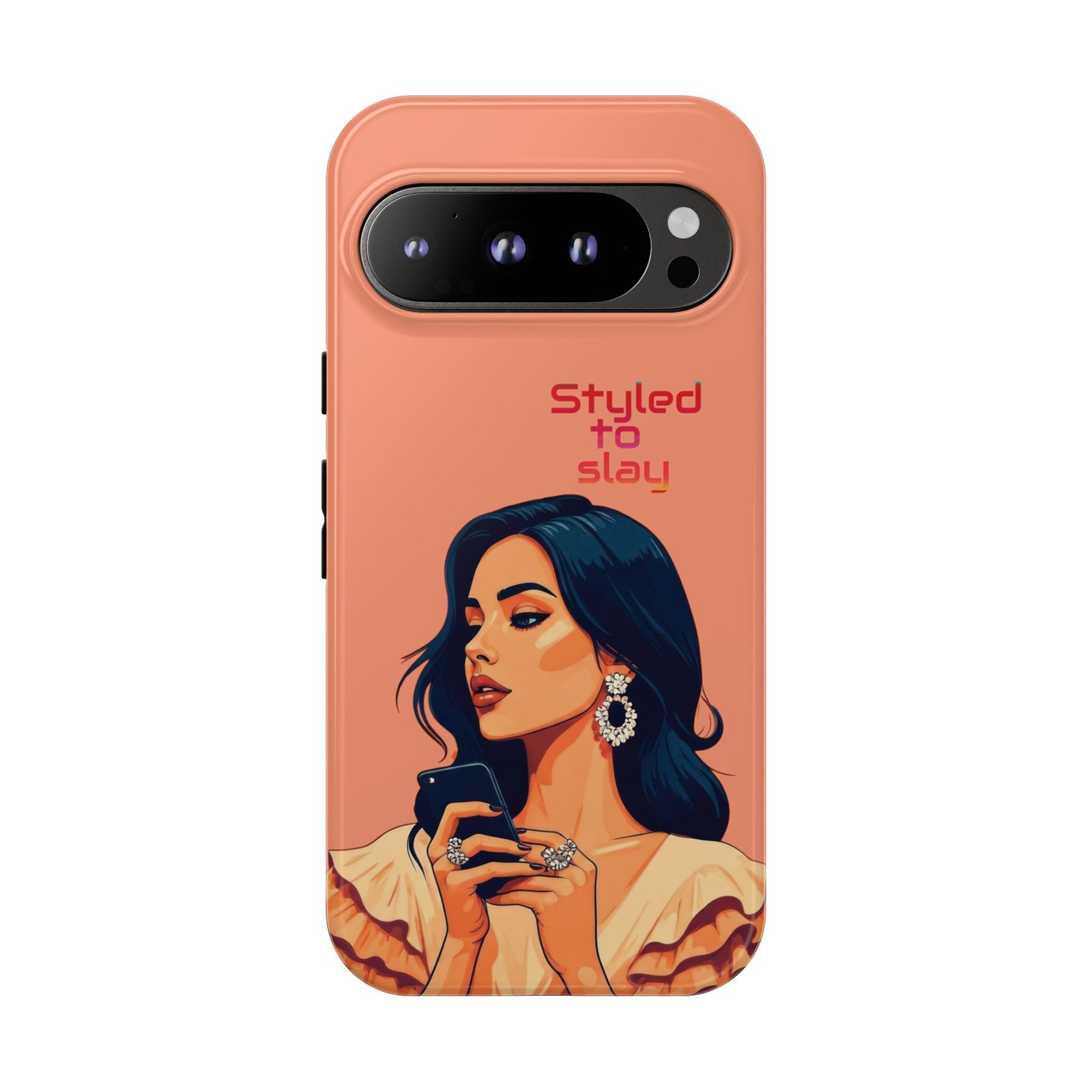 Styled to Slay – Custom Protective Phone Case(Tough case)