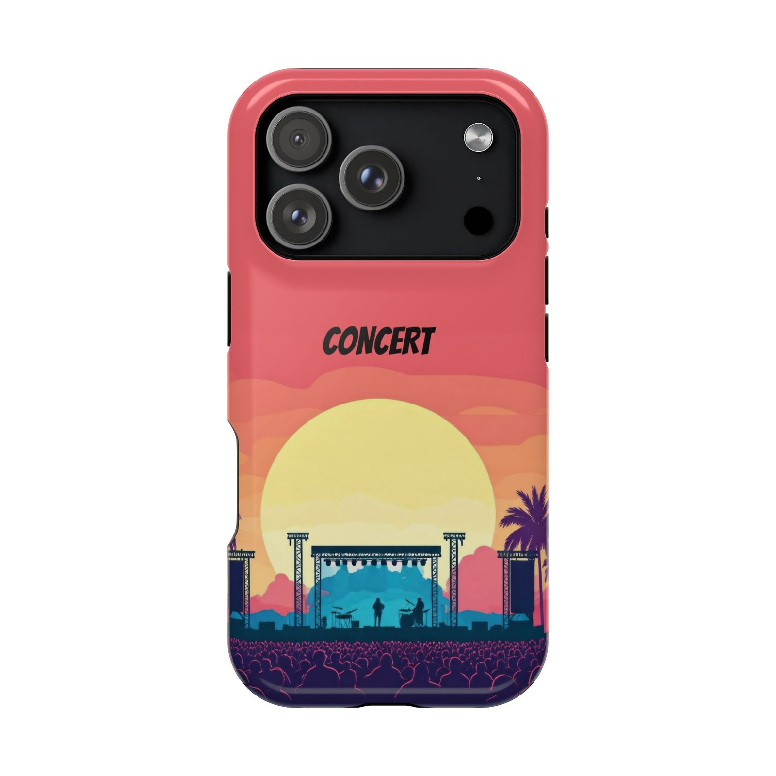 Golden Hour Vibes – Sunset Concert Magnetic Tough Phone Case