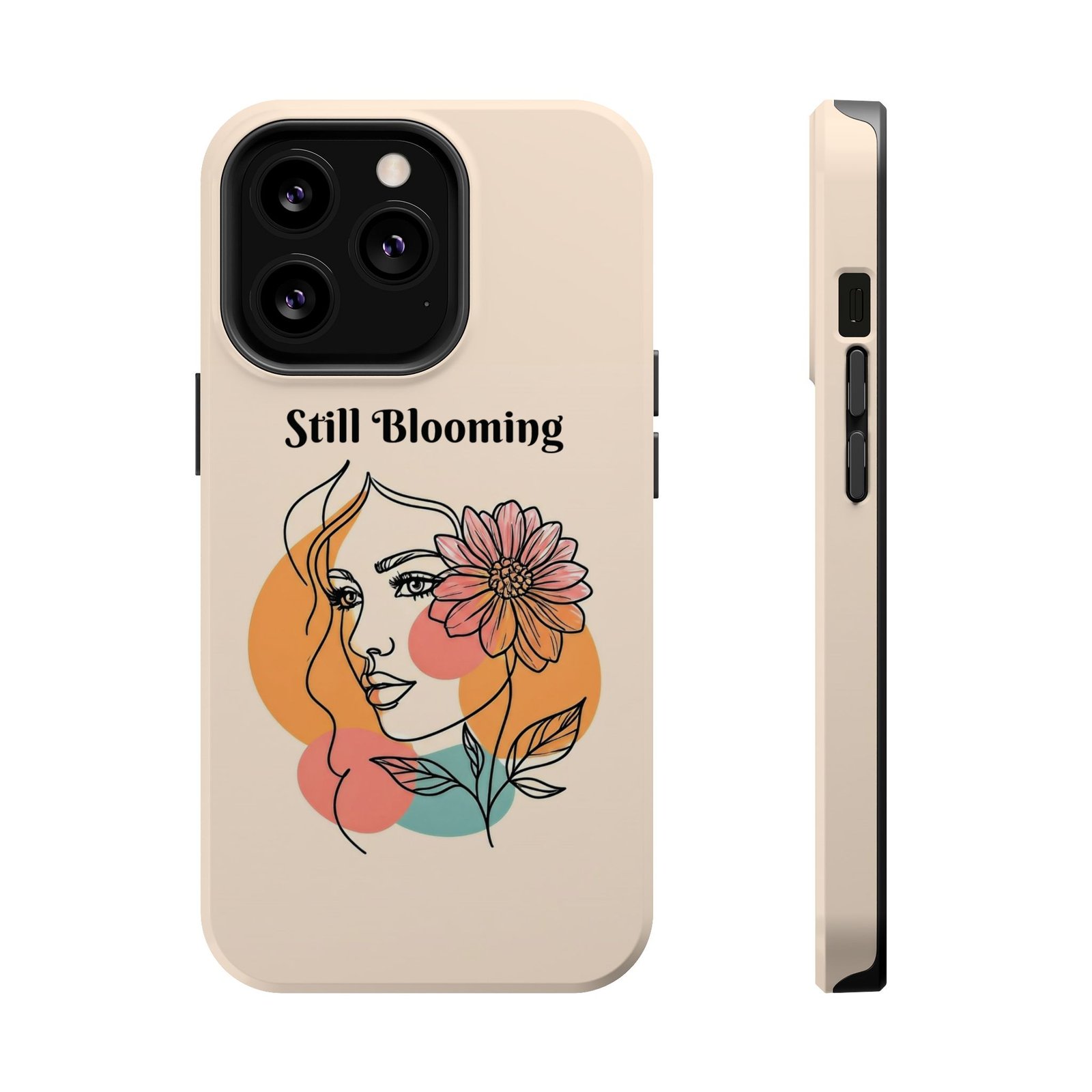 Still Blooming ā Abstract Feminine Line Art Magnetic Tough Case - Image 8