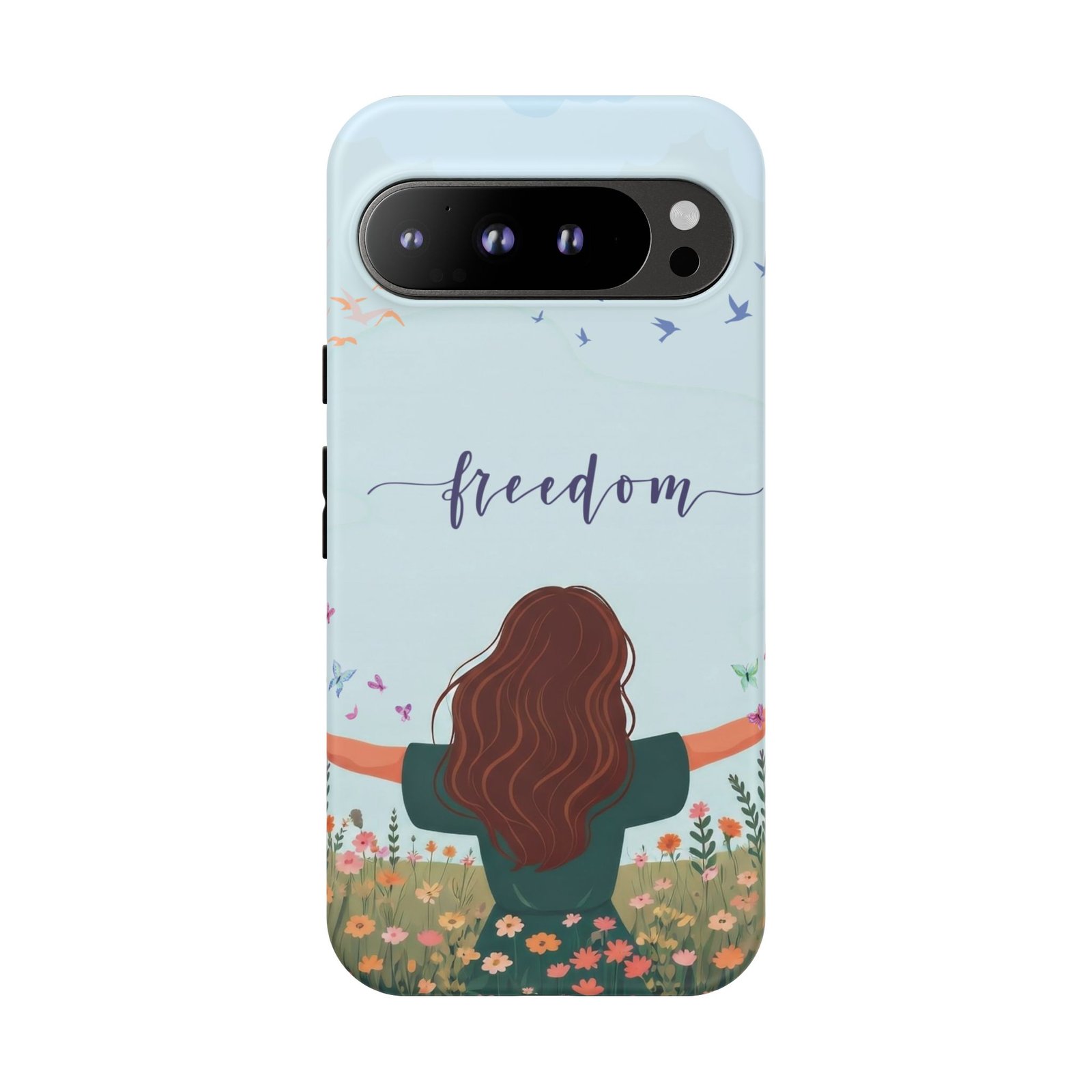 Wild & Free – Feminine Floral Freedom Phone Case