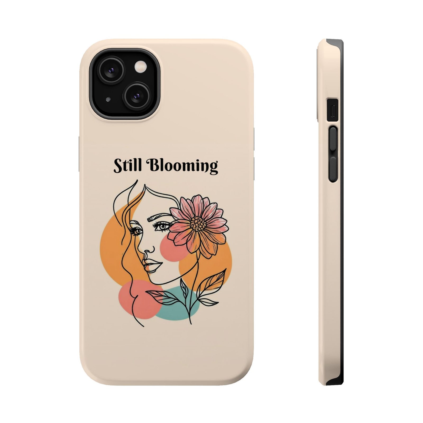 Still Blooming ā Abstract Feminine Line Art Magnetic Tough Case - Image 3